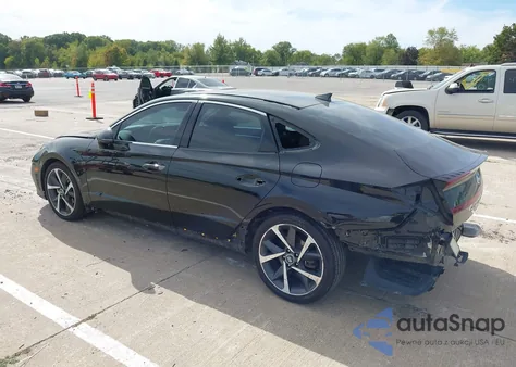 2022 Hyundai Sonata Sel Plus z USA, uszkodzony, nr VIN 5NPEJ4J25NH138525